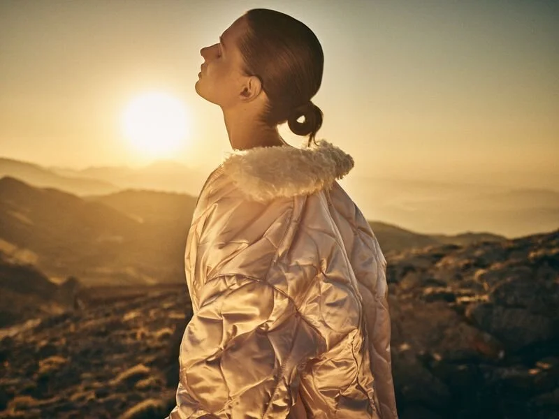 Giedre Dukauskaite's Sunrise Cover Vogue Turkey September 2021